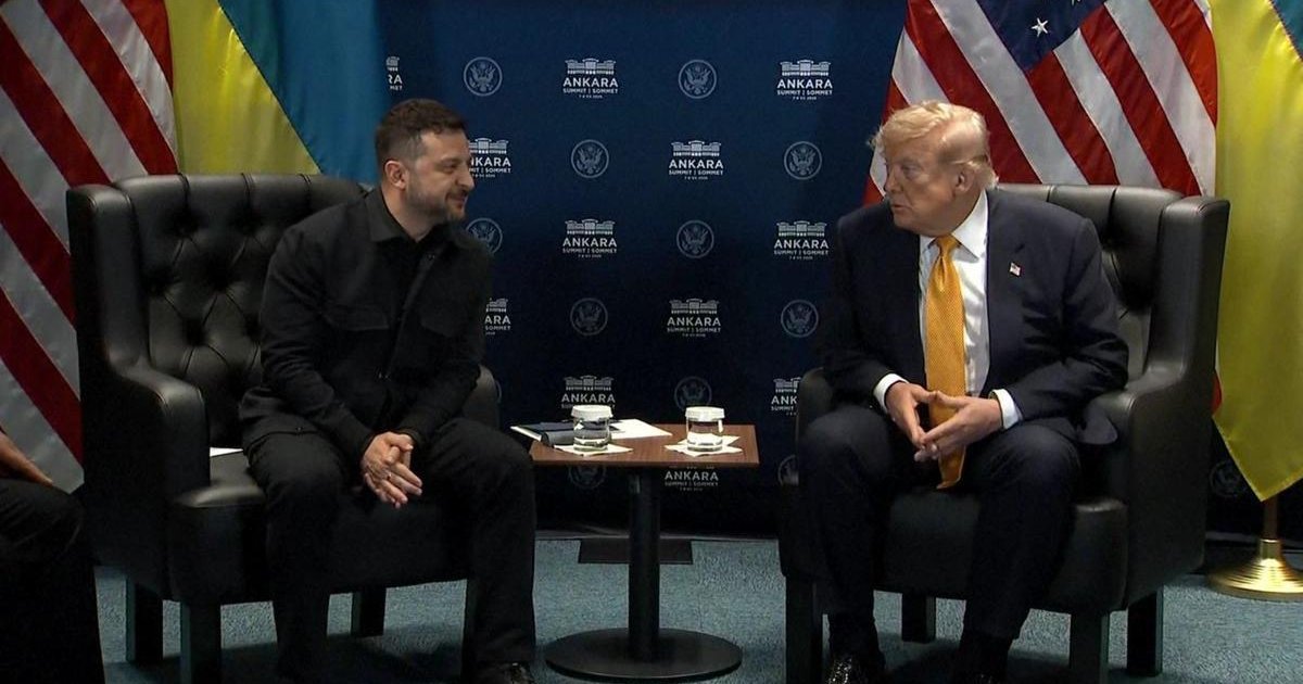 Ankara'da Trump-Zelenski görüşmesi başladı