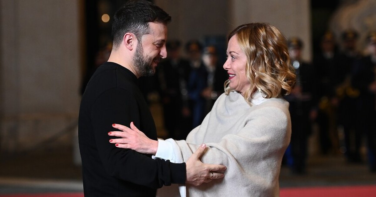 İtalya Başbakanı Meloni, Zelenskiy ile görüştü
