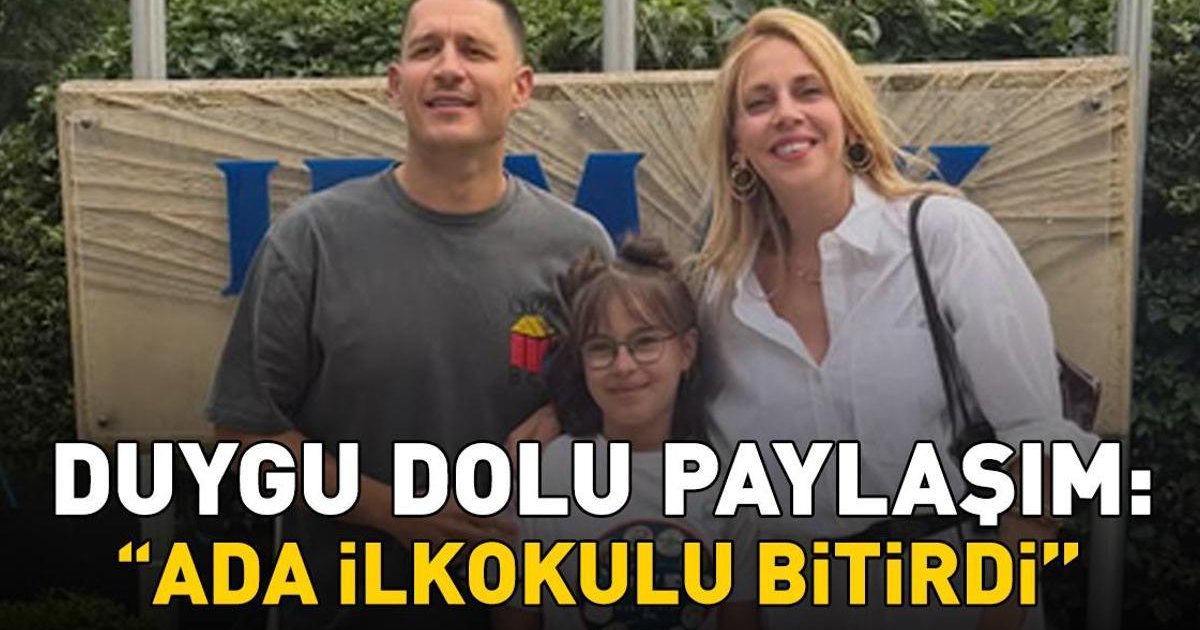 Melis İşiten'den Ada'nın ilkokul mezuniyetine duygusal paylaşım