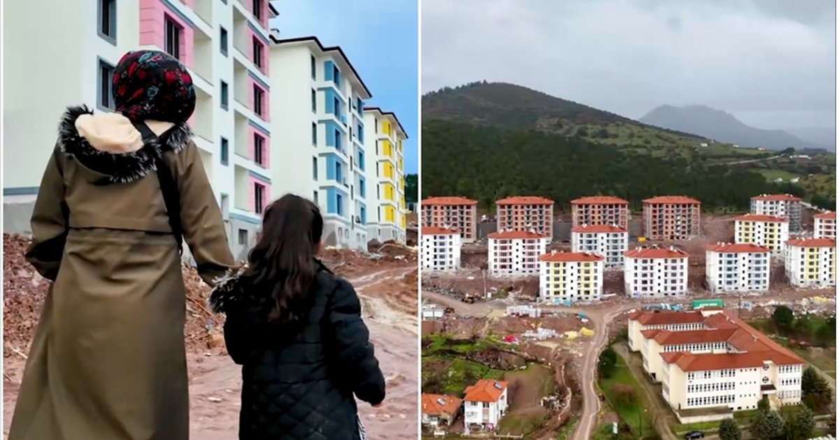 Bakan Kurum, Sındırgı'daki afet konutlarını inceledi