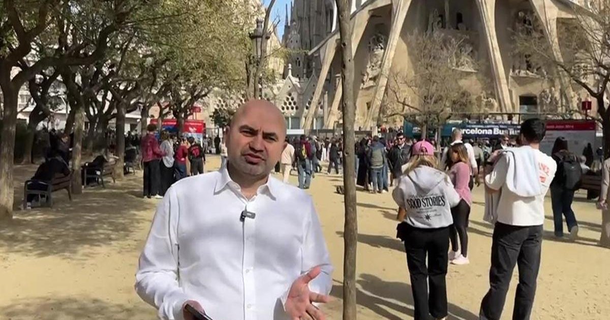 Sagrada Familia 144 yılda en yüksek noktasına ulaştı