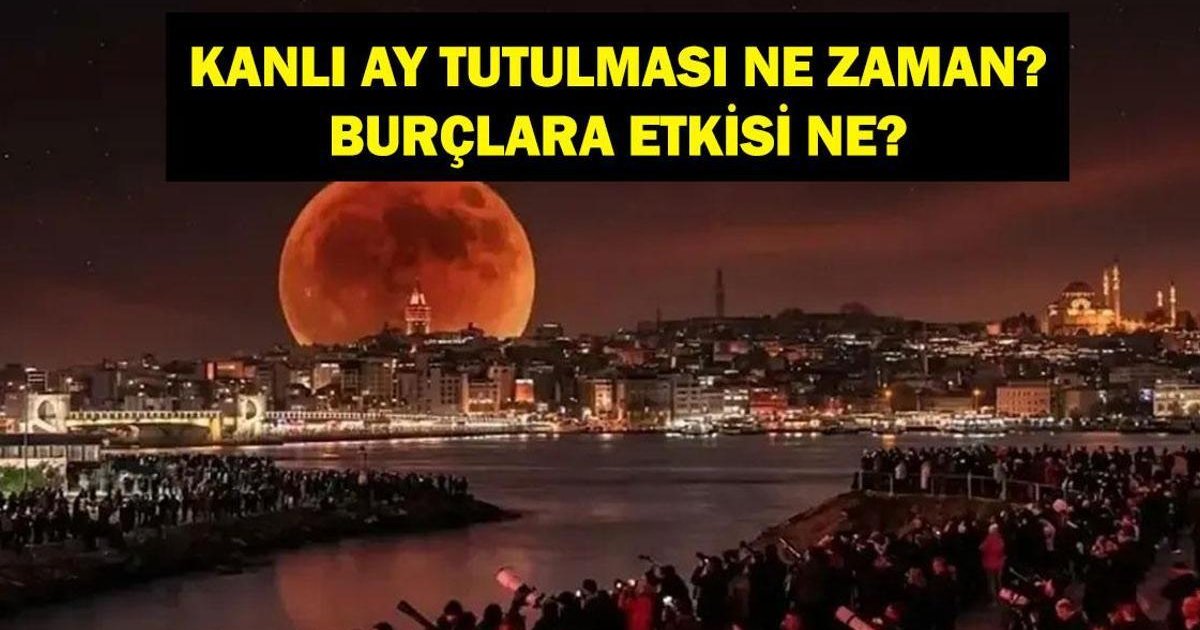 Kanlı Ay Tutulması Ne Zaman Olacak?