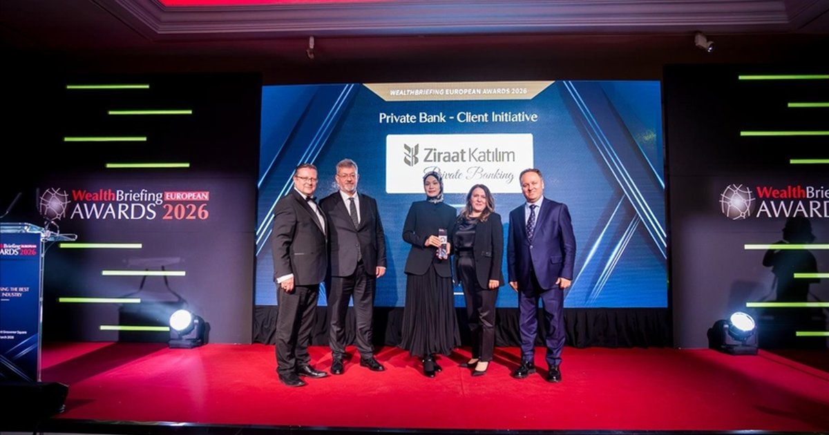 Ziraat Katılım Londra'dan ödülle döndü