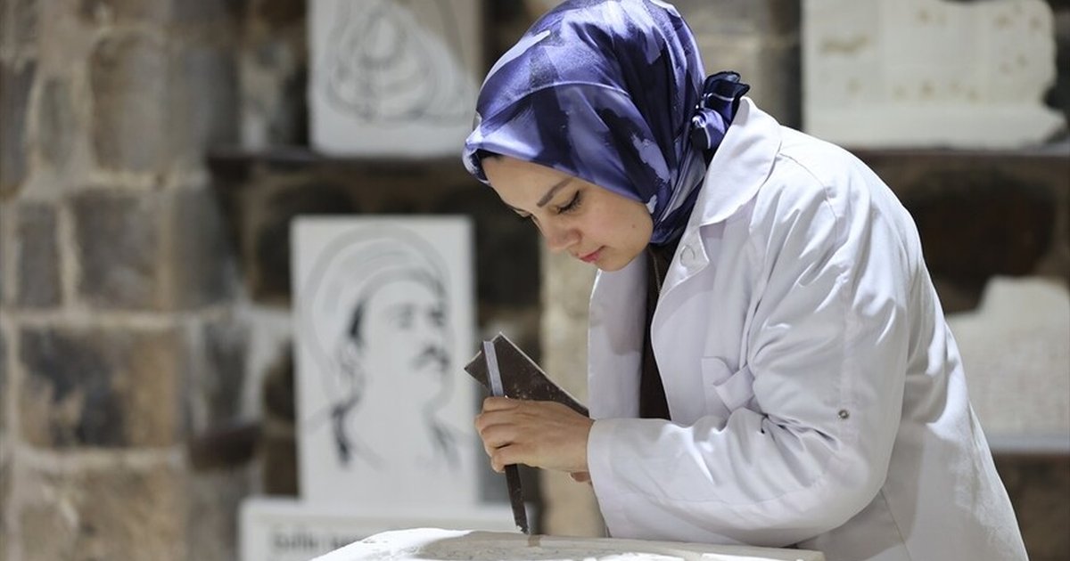 Mardin taşı motiflerle süsleniyor