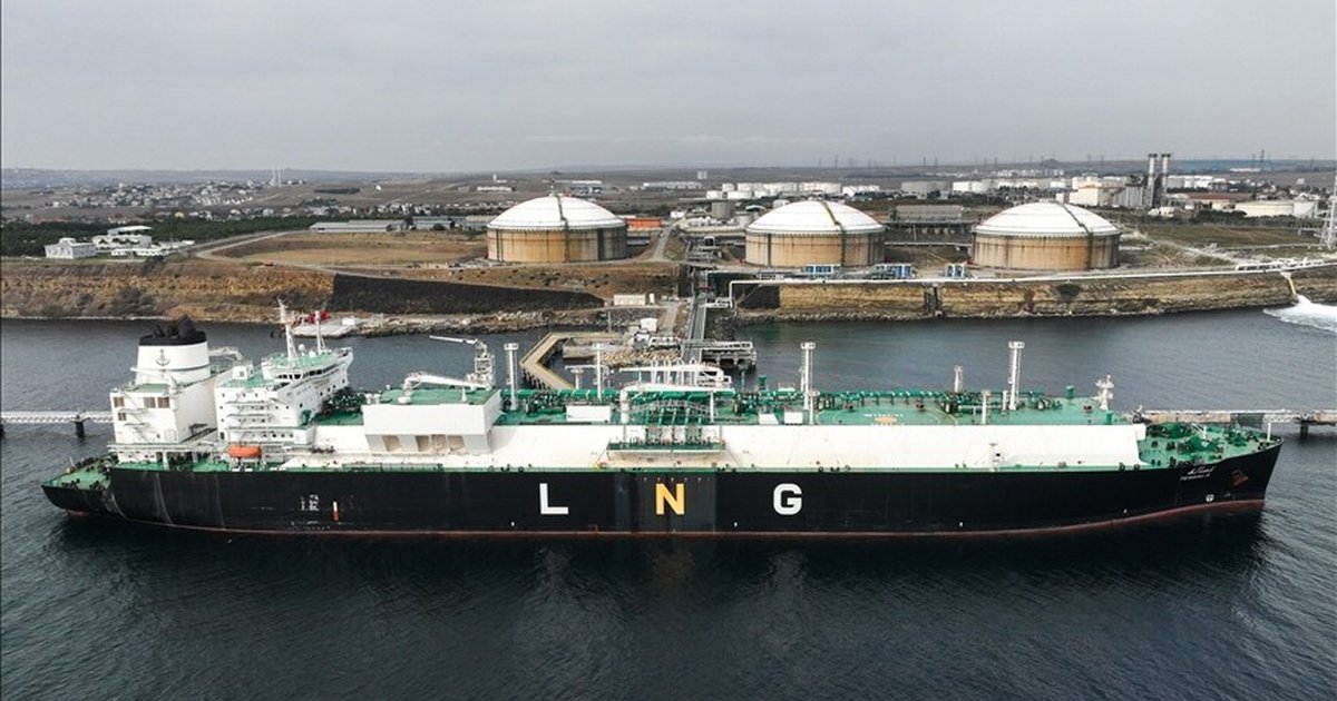 LNG piyasası ilk çeyrekte yüzde 3,8 büyüdü