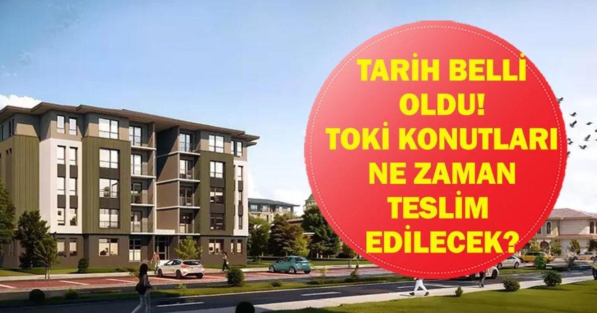 TOKİ 500 Bin Konut Projesi Teslim Tarihi Belli Oldu!