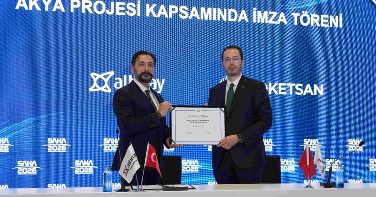 ROKETSAN ve Altınay'dan AKYA Projesi İşbirliği