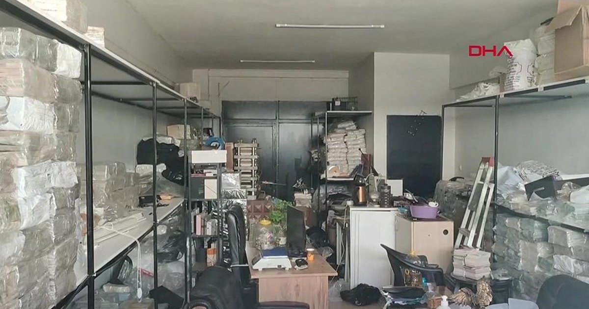 Sahte altın imalathanesine operasyon