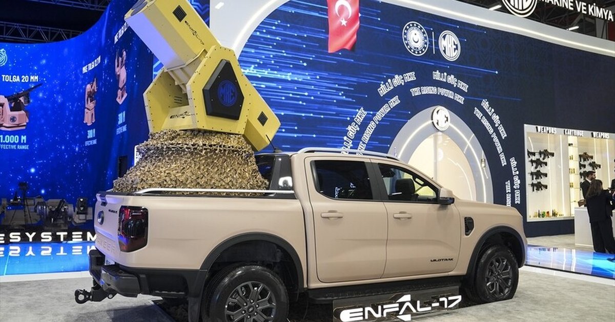 MKE'nin yeni füzesi ENFAL-17 SAHA 2026'da sergilendi