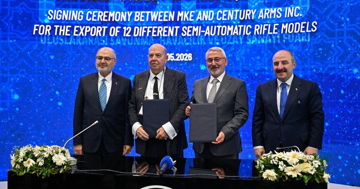 MKE ve CENTURY ARMS'tan tüfek ihracat anlaşması