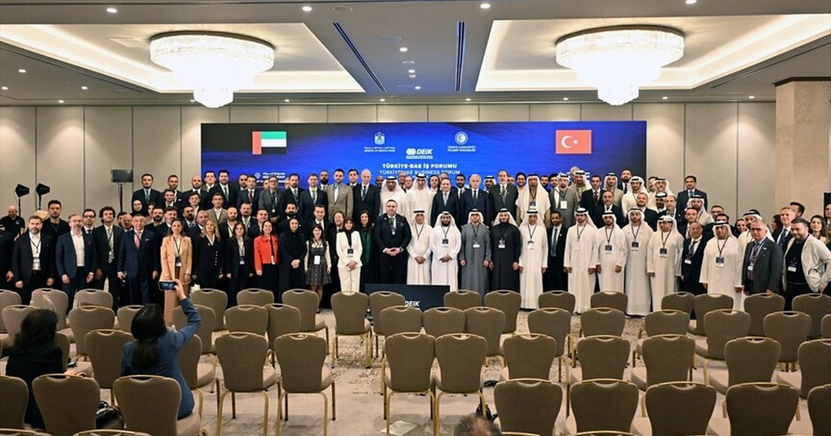 Türkiye-BAE İş Forumu İstanbul'da Düzenlendi