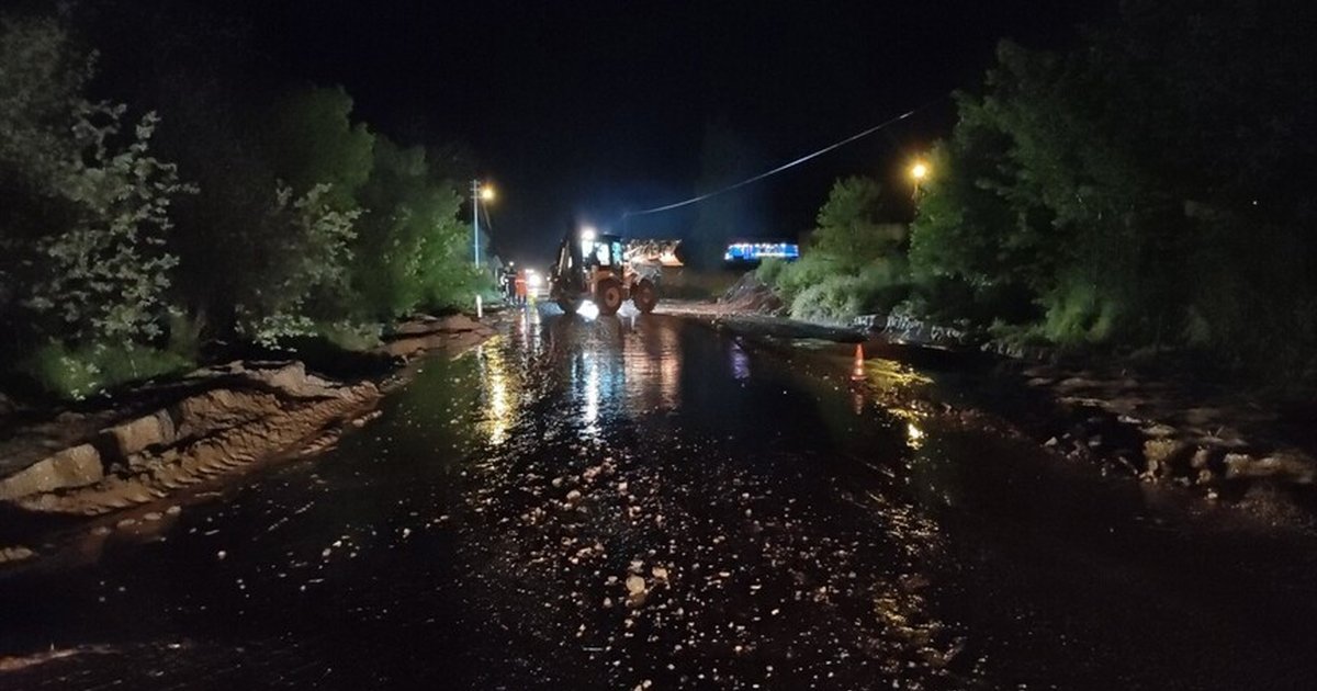 Çorum'da sağanak zararları
