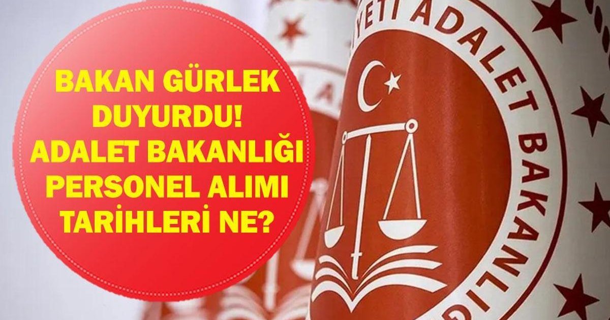 Adalet Bakanlığı 15 Bin Personel Alımı: Ne Zaman, Şartlar Neler?
