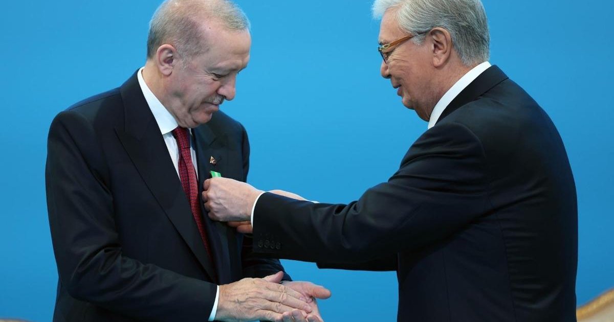 Erdoğan'dan Kazakistan ile iş birliği mesajı