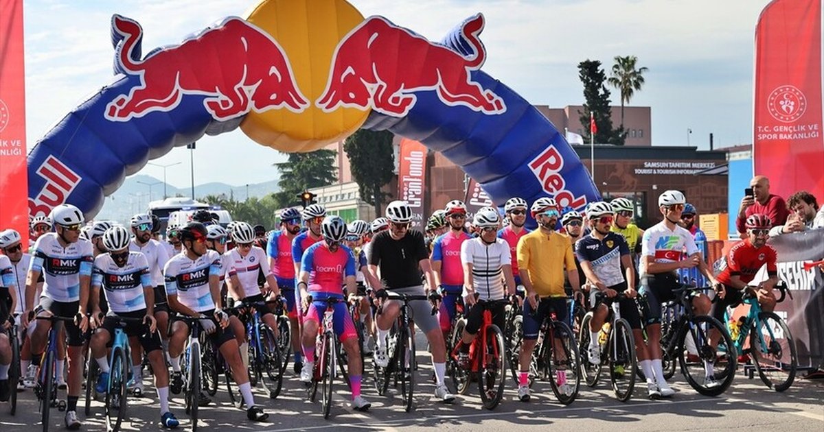 Samsun'da Gran Fondo Bisiklet Yarışı düzenlendi