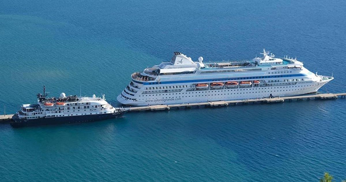 Kruvaziyerle Nisan'da Gelen Turist Sayısı Rekor Kırdı