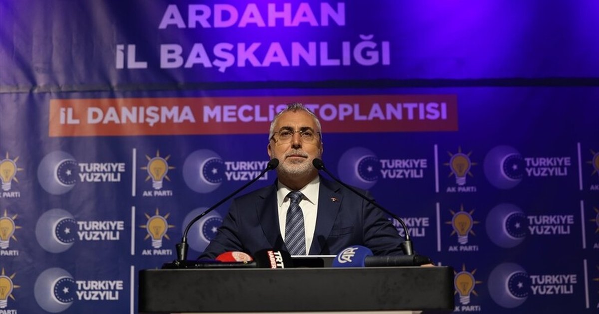 Bakan Işıkhan'dan Ardahan'a 550 İYUP kontenjanı