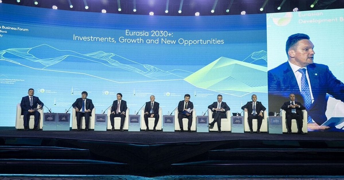 Avrasya Kalkınma Bankası Toplantısı Almatı'da Başladı