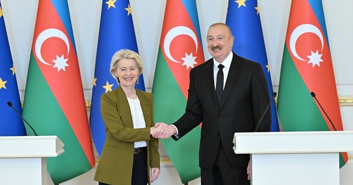Azerbaycan'ın AB'ye gaz ihracatı 4 yılda %65 arttı