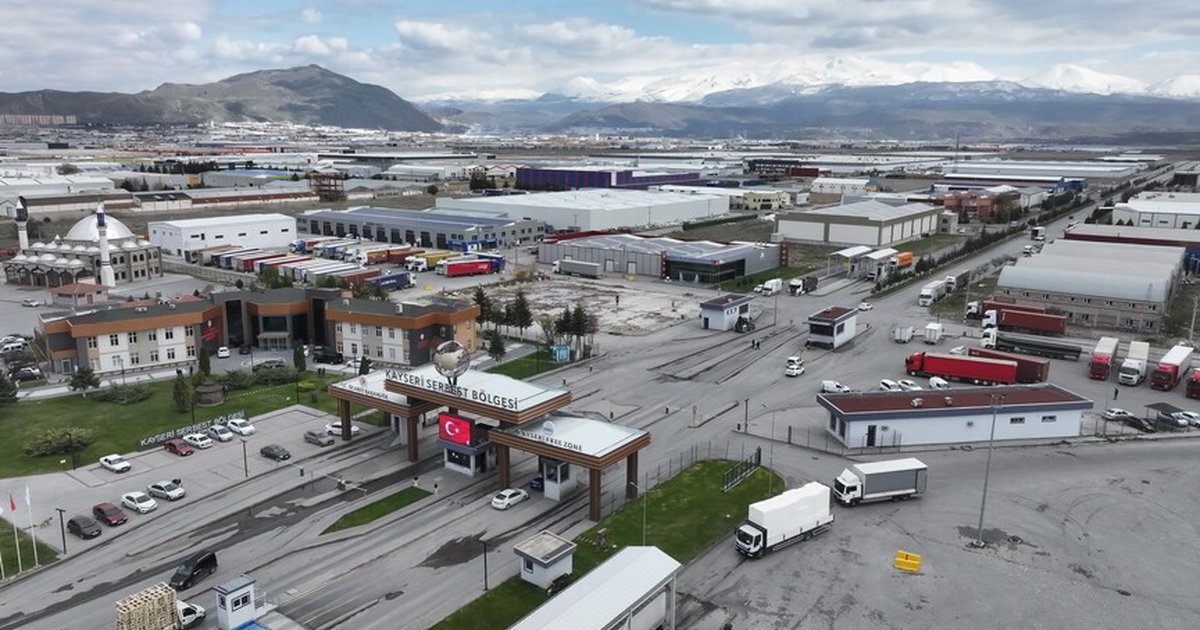 Kayseri Serbest Bölgesi'nden 319 milyon dolar ihracat