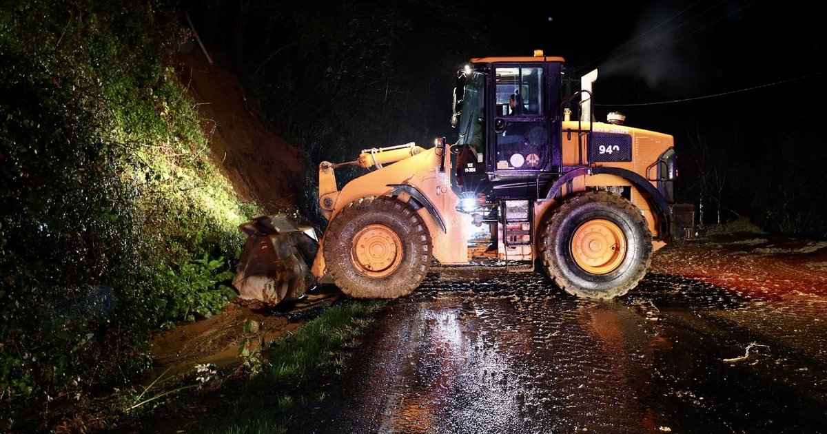 Ordu'da sağanak: 10 bölgede heyelan
