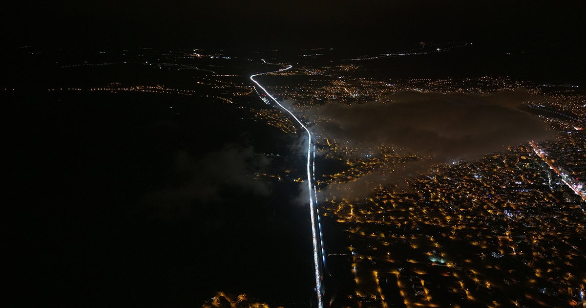 Kırıkkale'de trafik yoğunluğu 40 kilometreyi aştı