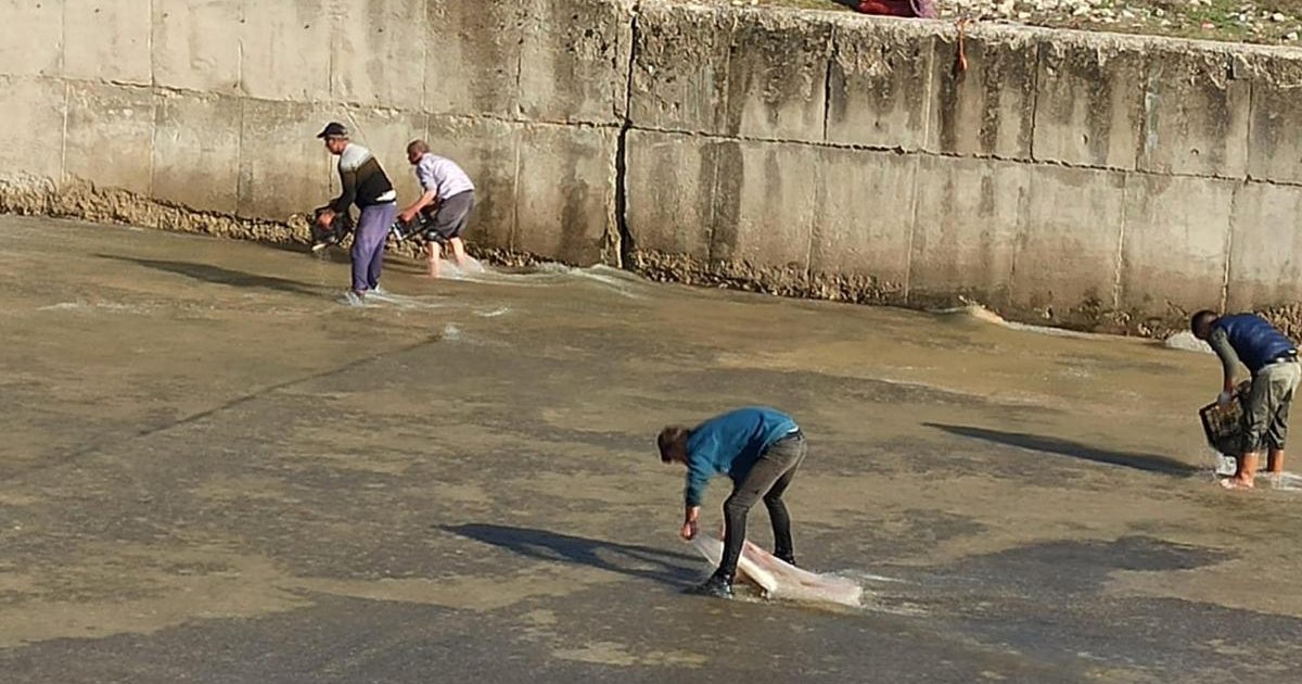 Sandıklı'da baraj taştı: Balıkçılar akın etti