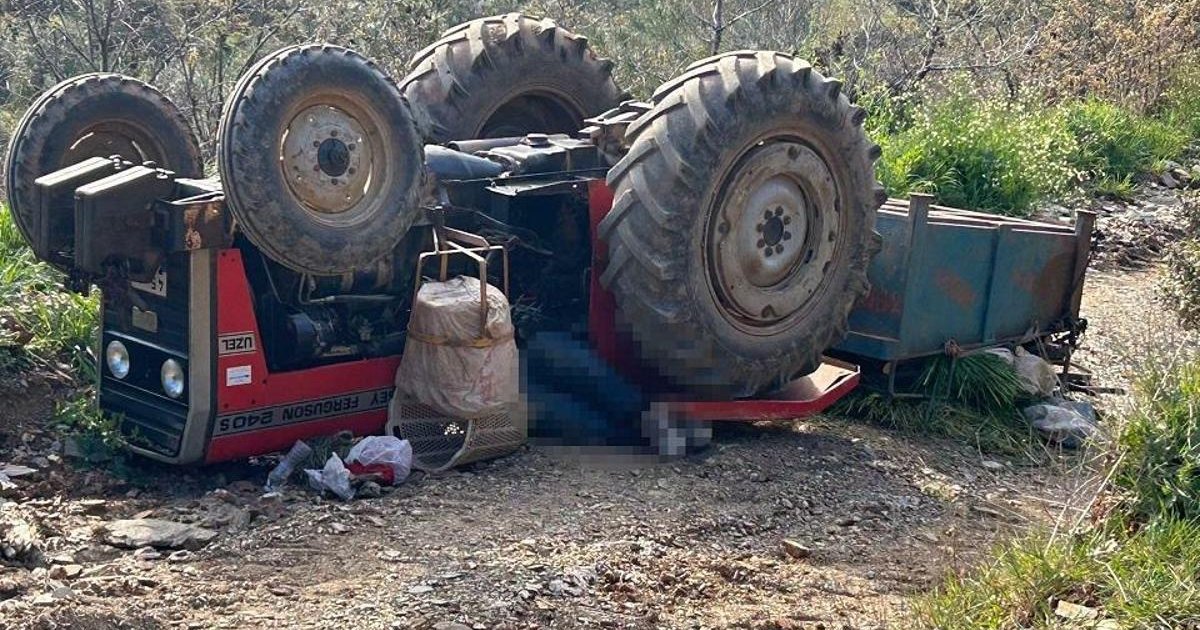Manisa'da traktör kazası: 3 ölü