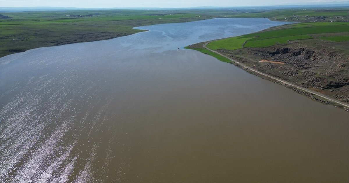 Şanlıurfa'da Hacı Hıdır Barajı'nın doluluk oranı yüzde 89'a ulaştı