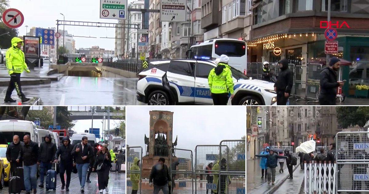 İstanbul'da 1 Mayıs önlemleri: Taksim kapatıldı