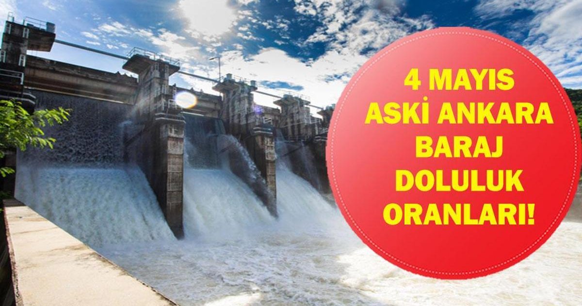 Ankara Baraj Doluluk Oranı 4 Mayıs