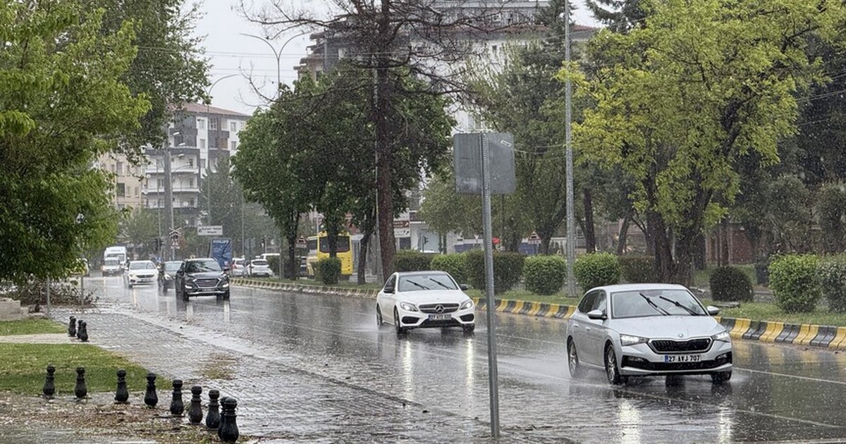 Gaziantep için kuvvetli yağış uyarısı