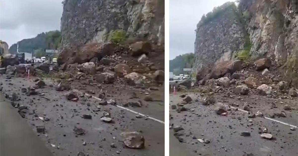 Artvin'de heyelan: Kemalpaşa yolu ulaşıma kapandı