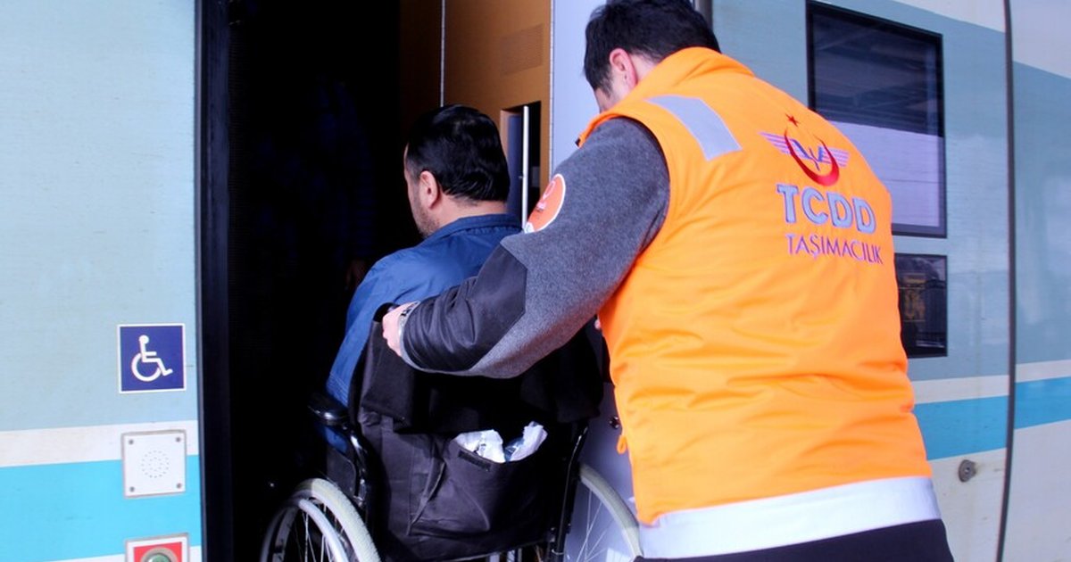 Demir yollarında engellilere ücretsiz seyahat imkanı