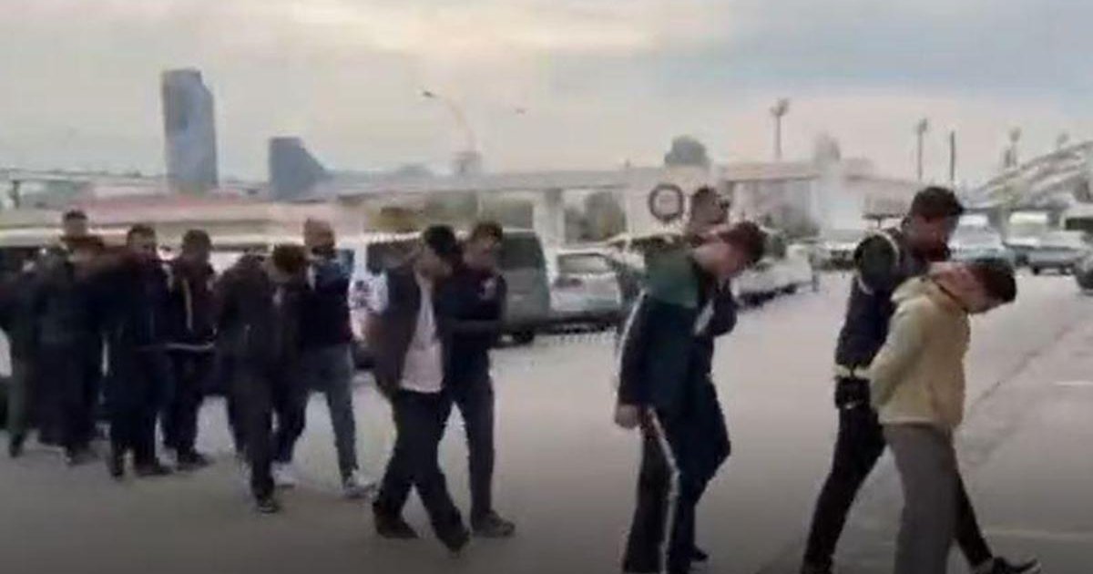 Ankara'da silahlı paylaşım operasyonu: 19 gözaltı
