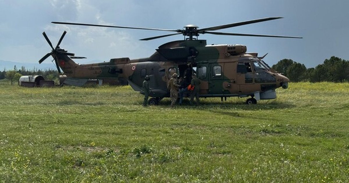 Mehmetçik'ten UMKE'ye helikopter eğitimi
