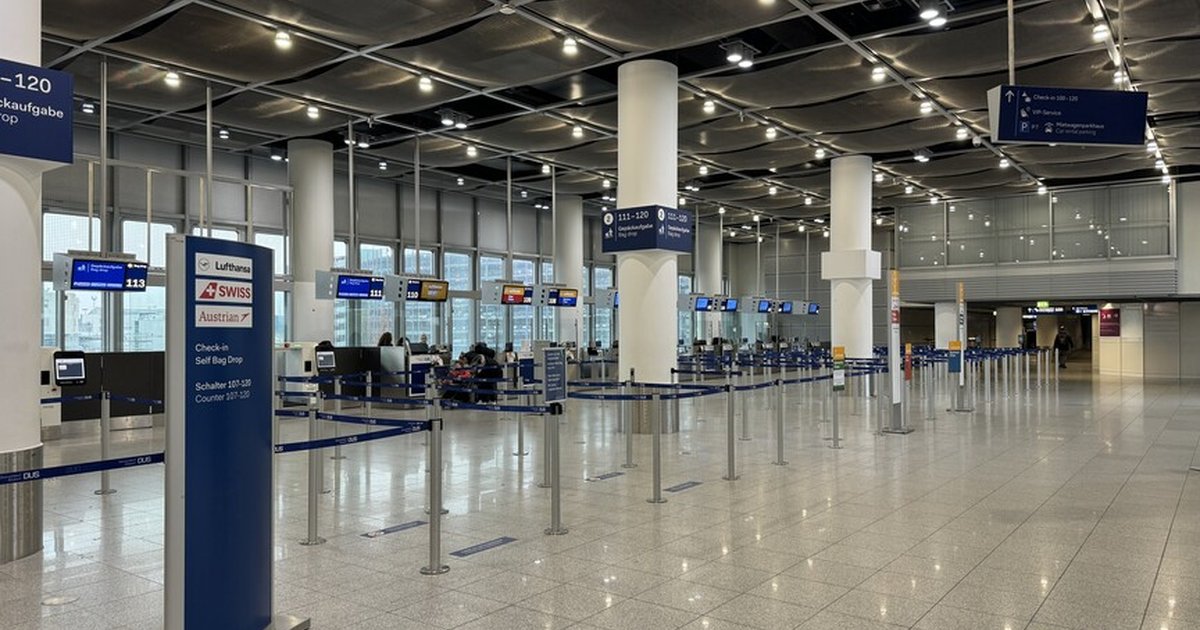 Frankfurt Havalimanı'nın yolcu sayısı nisanda düştü