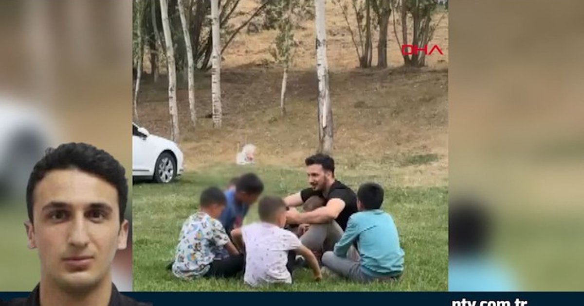 Şehit polis memuru Emrah Koç'un çocuklarla eğlenceli anıları