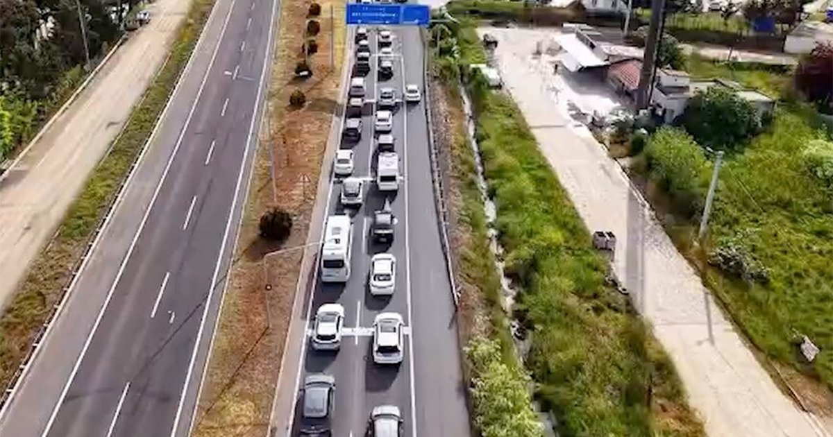 Bayram trafiğinde İstanbul-Tekirdağ kara yolunda önlemler artırıldı