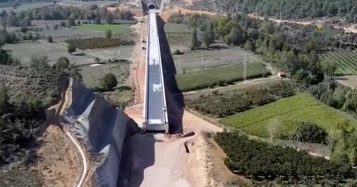 Bursa Hızlı Tren Projesi'nde Çalışmalar Sürüyor