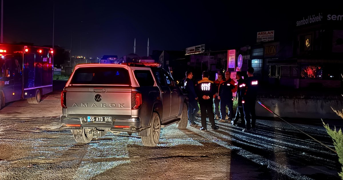 Samsun'da silahlı saldırı: 6 polis kimyasal sızıntıdan etkilendi