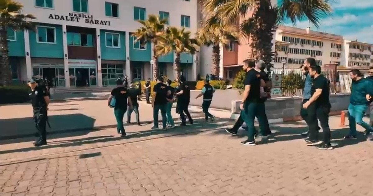 Nazilli'de çete operasyonunda 7 tutuklama