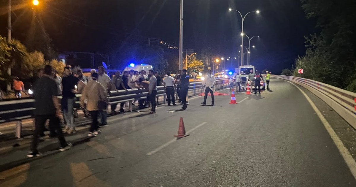 Mersin'de yaya geçidinde ölümlü kaza