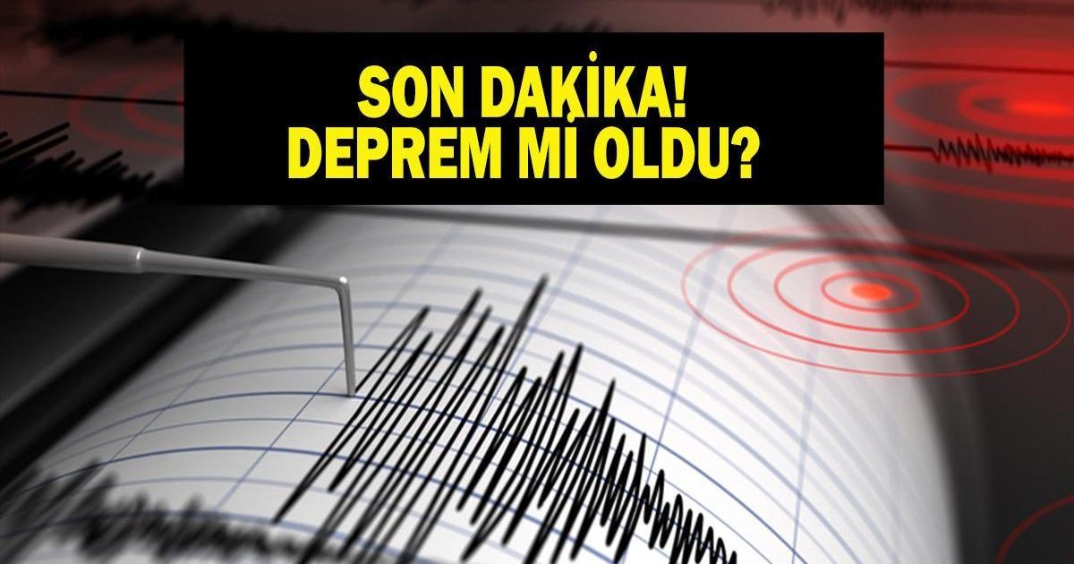 Son Dépôt: 9 Haziran Deprem mi Oldu? AFAD ve Kandilli Listesi