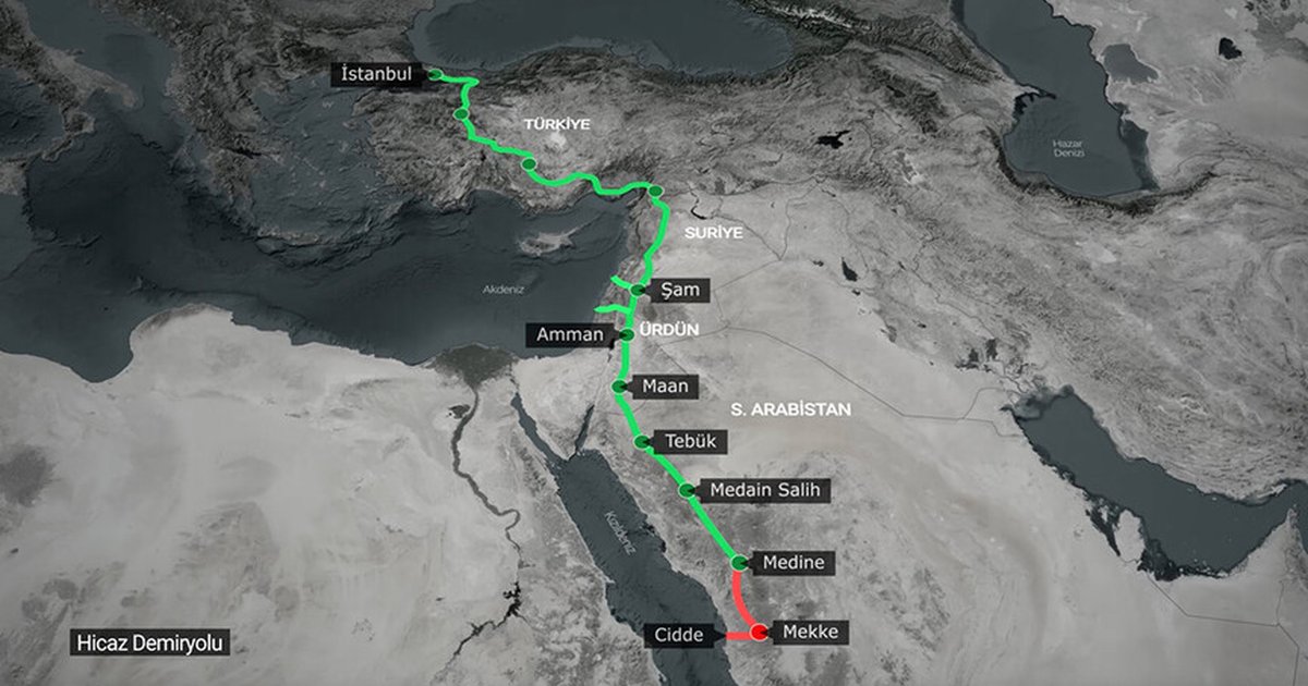 Türkiye, Hicaz Demir Yolu ile İsrail'i baypas mı ediyor?