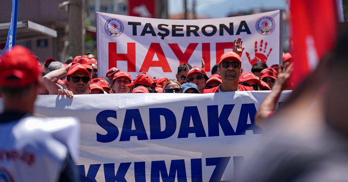 İzmir Büyükşehir Belediyesi işçileri iş bıraktı