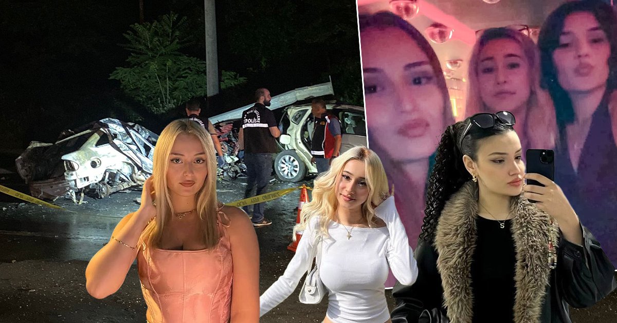 Rize'de feci kaza: 3 kız arkadaştan geriye sadece bu fotoğraf kaldı