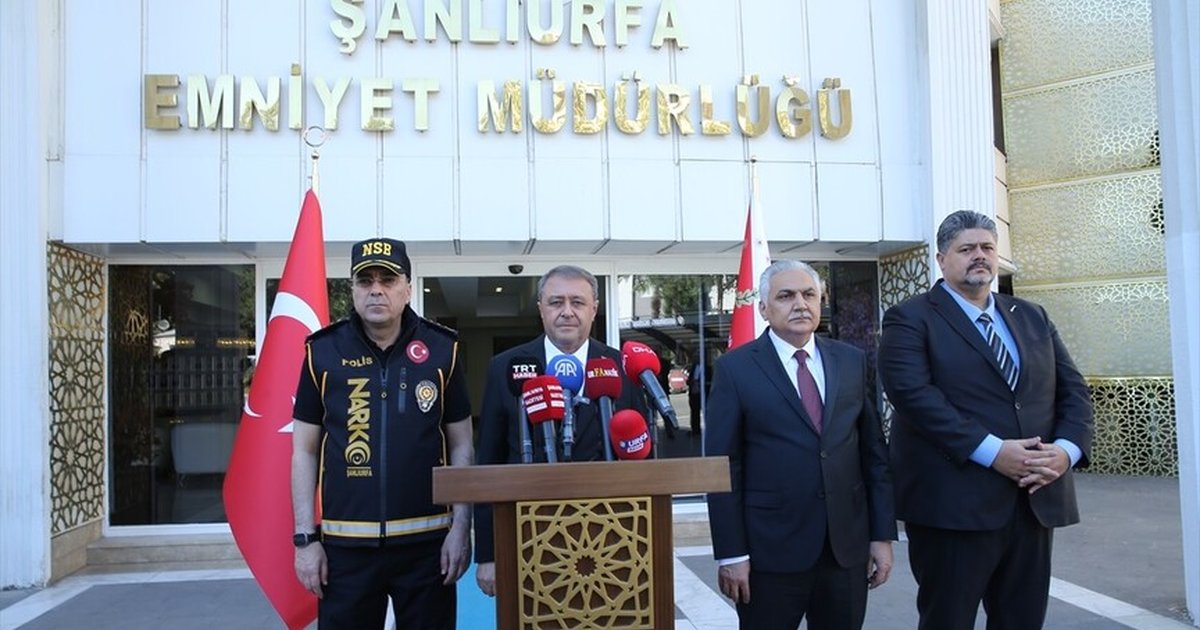 Şanlıurfa merkezli 11 ilde uyuşturucu operasyonu