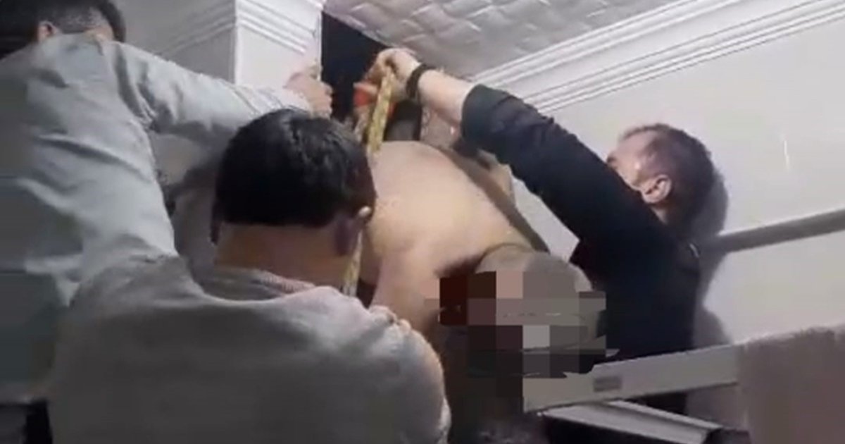 Yozgat'ta film gibi olay: Eşinin evine girmek isteyen koca sıkıştı