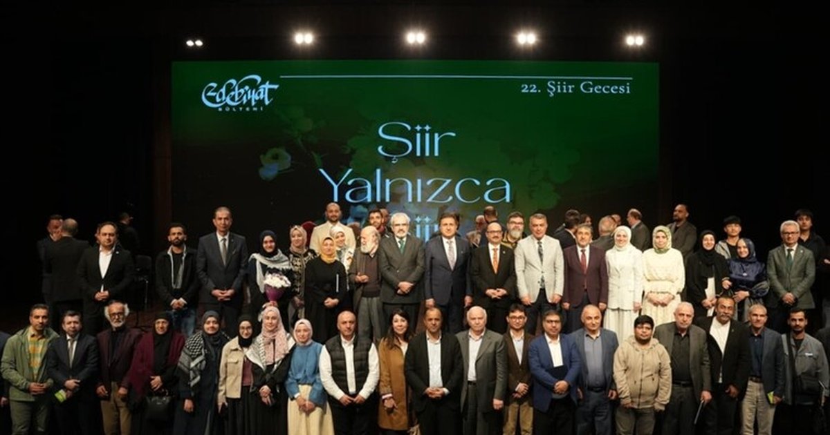 Edebiyat Bülteni Şiir Gecesi 22. kez düzenlendi